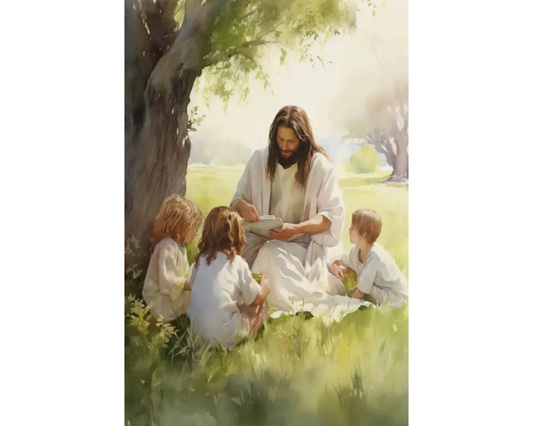 Jesus und die Kinder – Ein Moment göttlicher Liebe